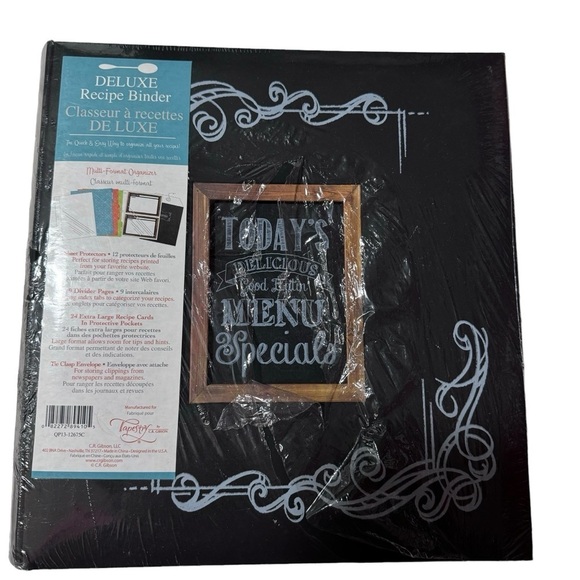 Deluxe Recipe Binder (NWT) - Picture 6 of 6